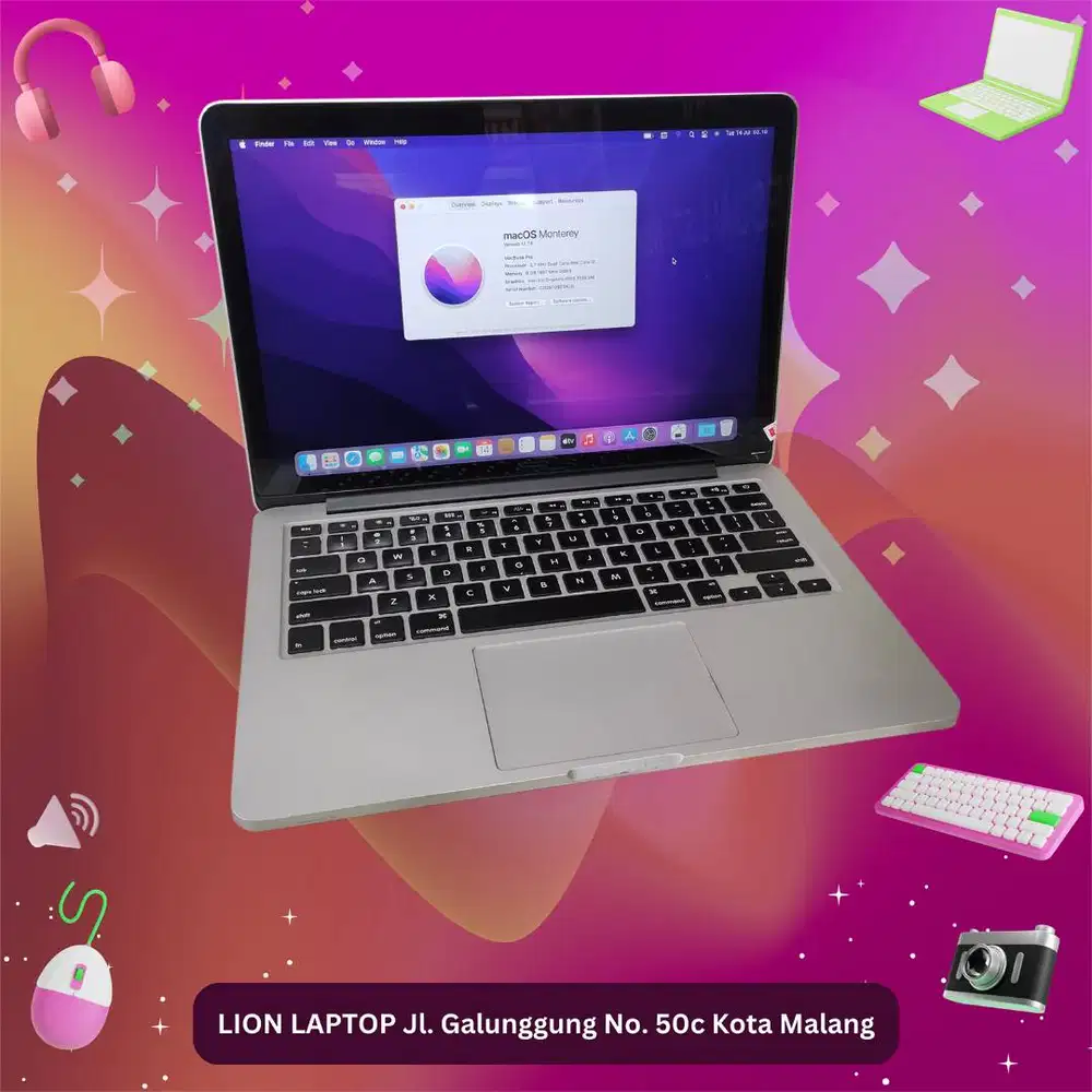 Macbook Pro Retina Core i5 Late 2013 Mulus [24|09]