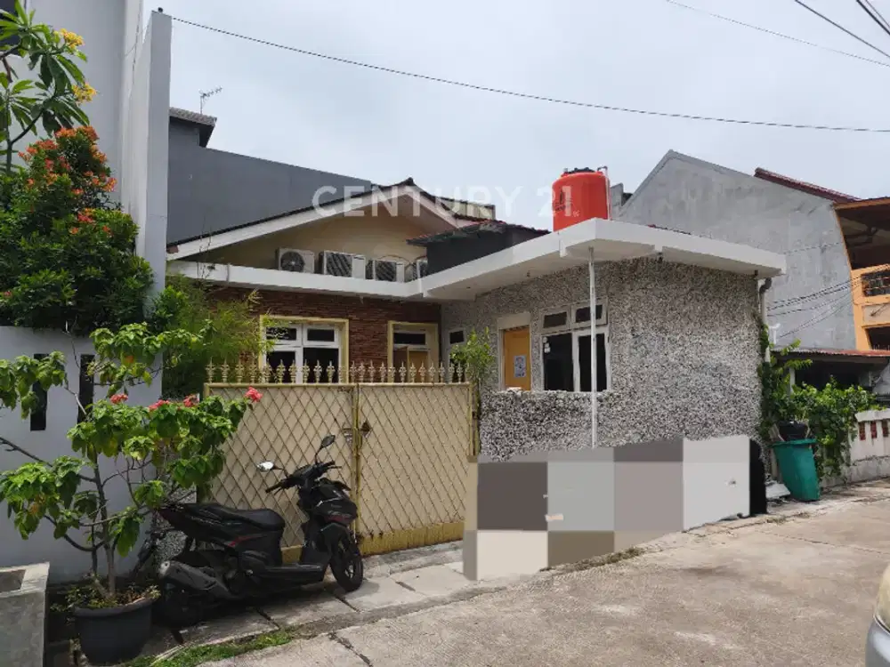 Rumah Kelapa Gading Jual Murah & Cepat Hadap Timur Depan Taman