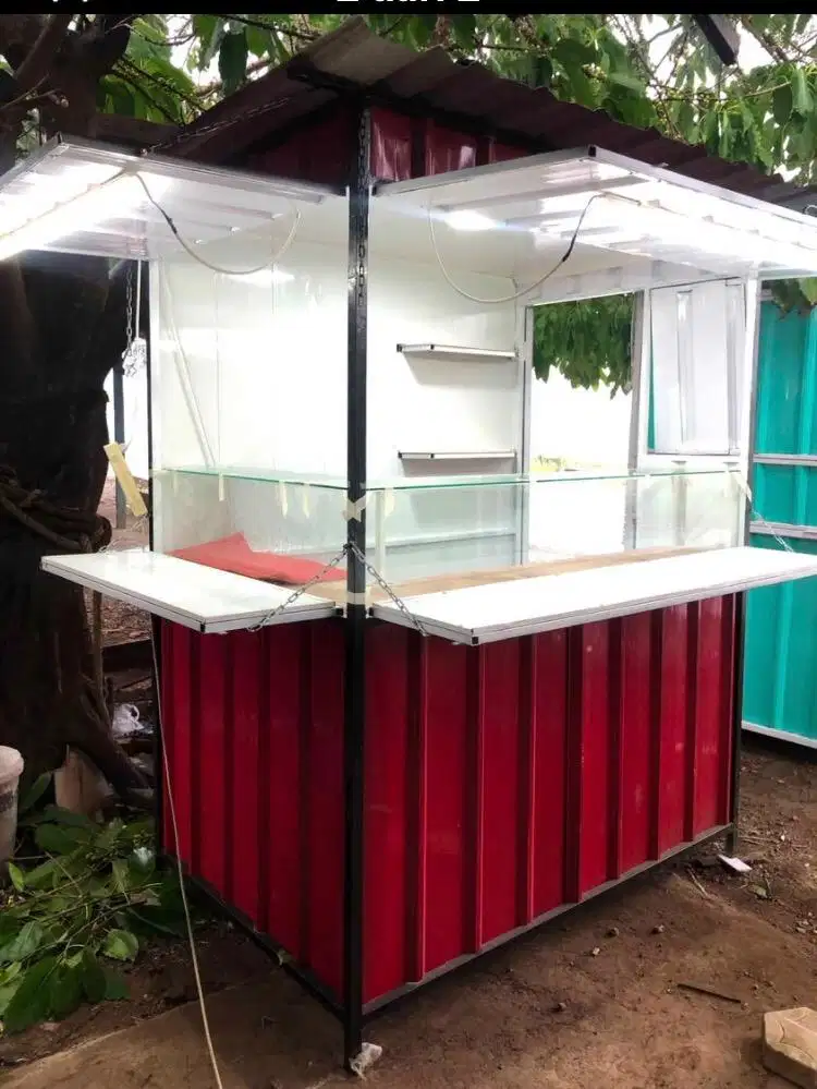 Rak kontainer box baru sebulan