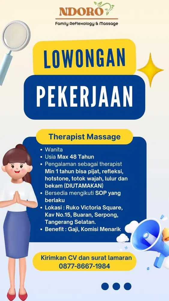LOWONGAN PEKERJAAN!!