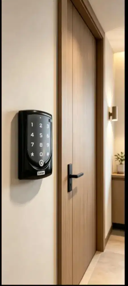 Akses pintu terpasang