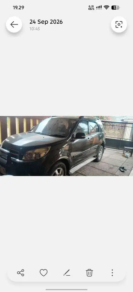Daihatsu Terios 2010 Bensin