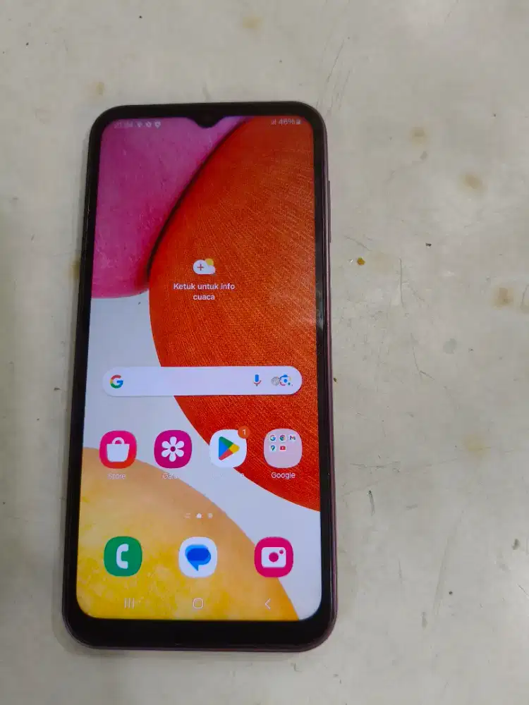 Samsung galaxi a14 ram 6+4/128 masih orian batre kuat