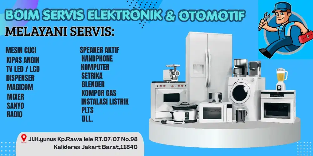 TERIMA JASA SERVICE ELEKTRONIK