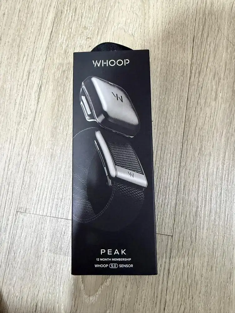 Whoop 5.0 peak jam fitness tracker ori