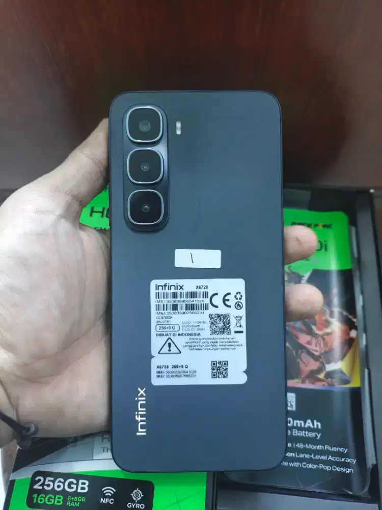 INFINIX HOT 60i 16GB(8+8)/258GB
