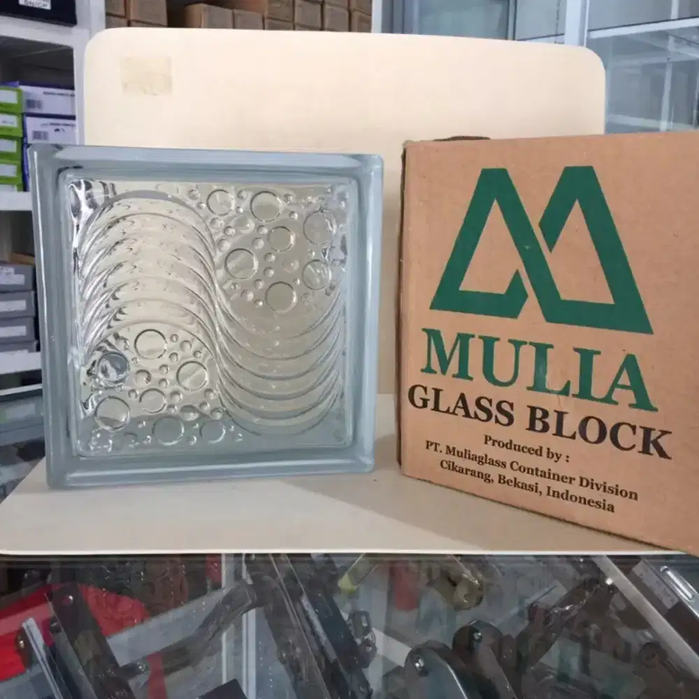 Glass block sisa 1 dus