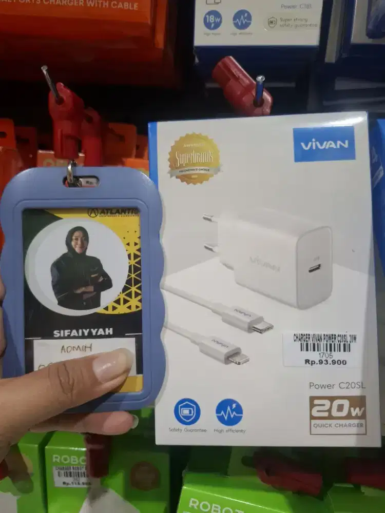CHARGER VIVAN POWER C20SL 20W | ATLANTIS DAHSYAT