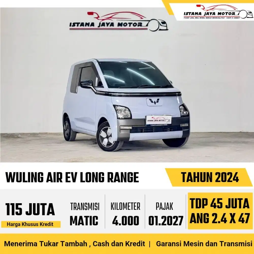 KM 4RB !! Wuling Air EV Lite Long Range 300 2024
