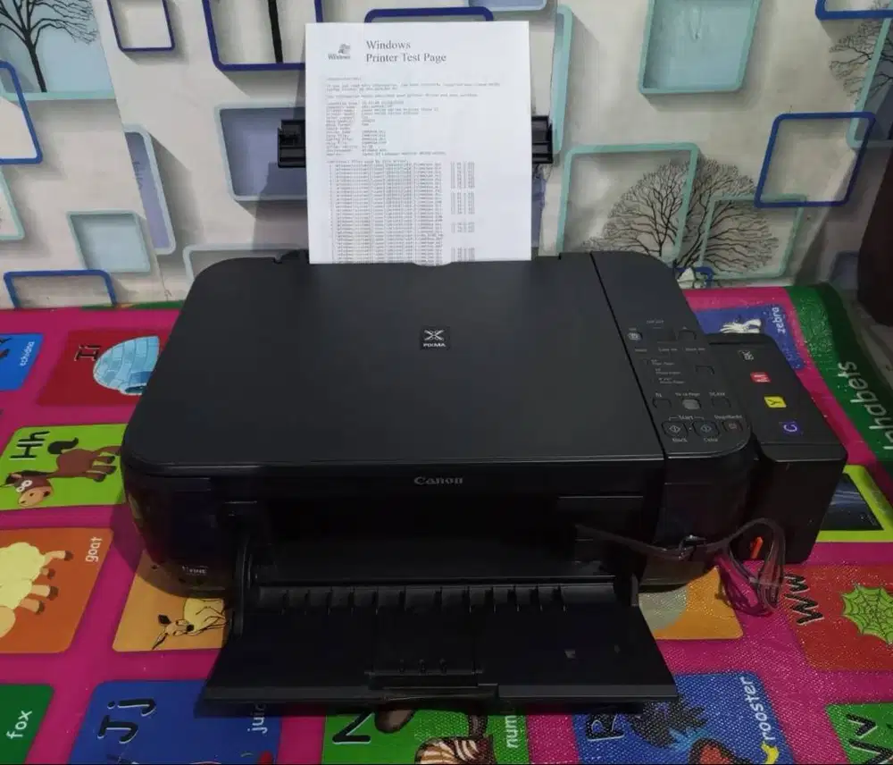Printer Canon Pixma MP287 all in one infus sistem siap pakai