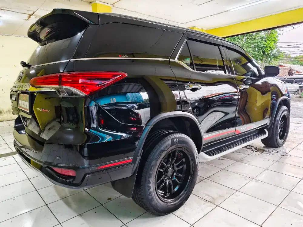 LOW KM 80RB..! TOYOTA FORTUNER VRZ TRD DIESEL AT 2018 MATIC SOLAR 2019