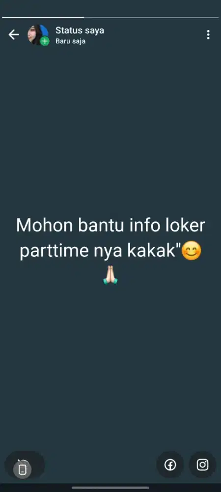 Info loker part time nya