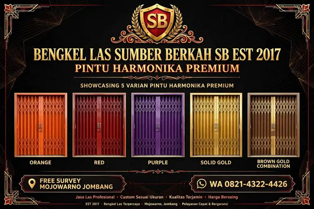 Spesialis Pintu harmonika