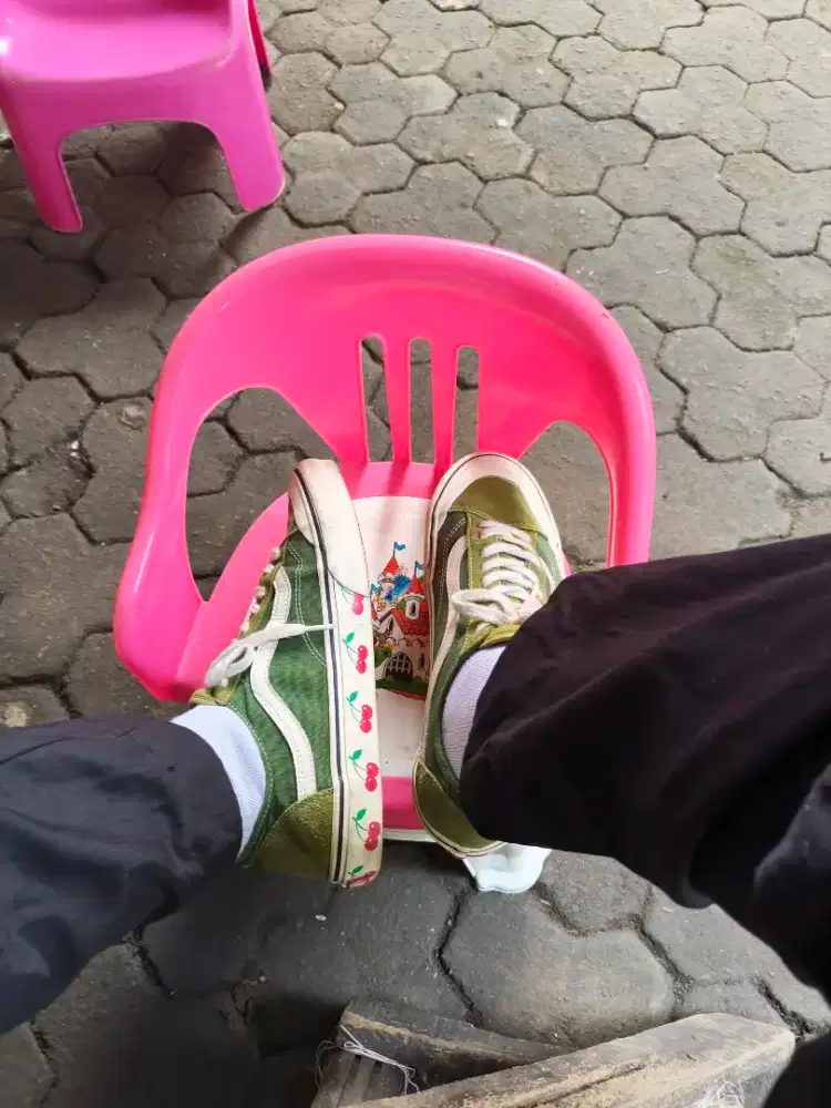 Vans Decon Style Sf 36 Green Cherry
