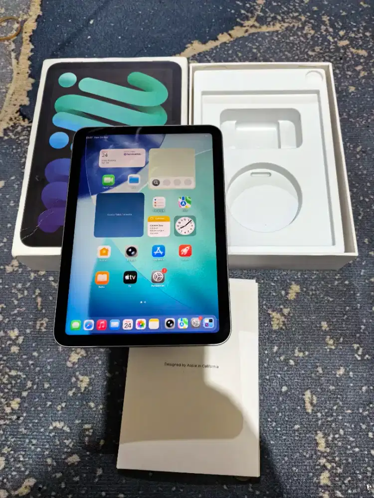 Ipad Mini 7 (A17 pro) 128gb wifi ibox baca deskripsi bisa tt hp