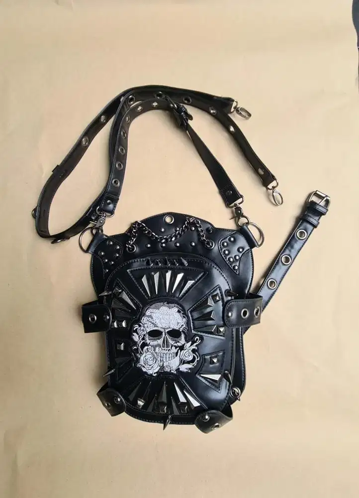 Tas selempang cowo tengkorak