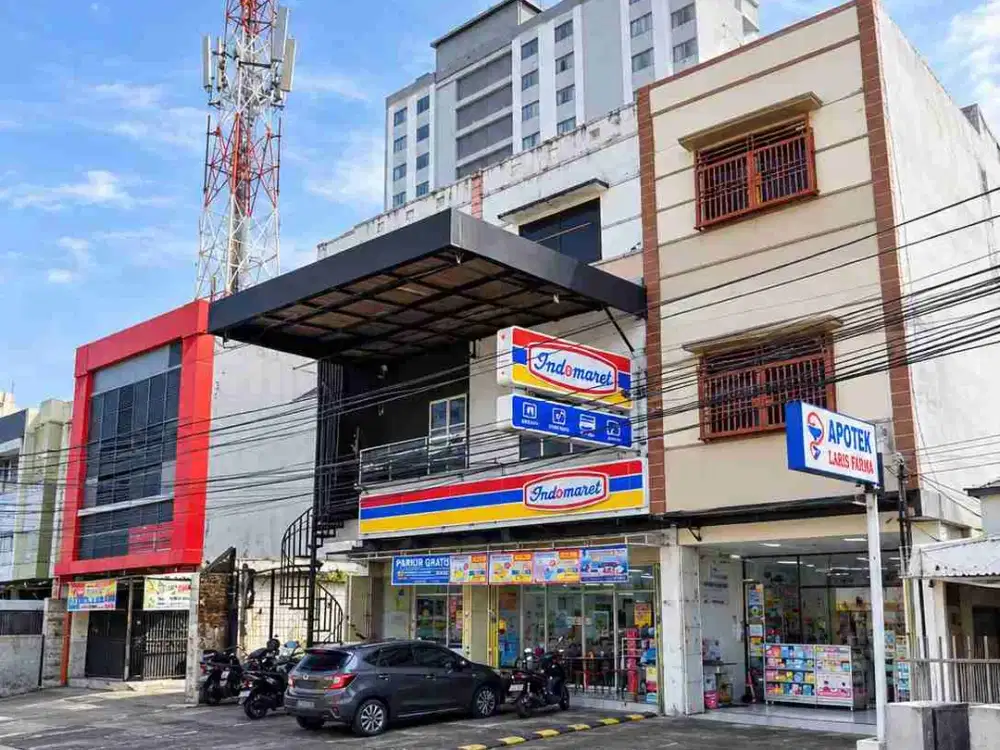 Ruko 2 Unit jl Rappocini Raya dekat Pettarani Panakukang Makassar