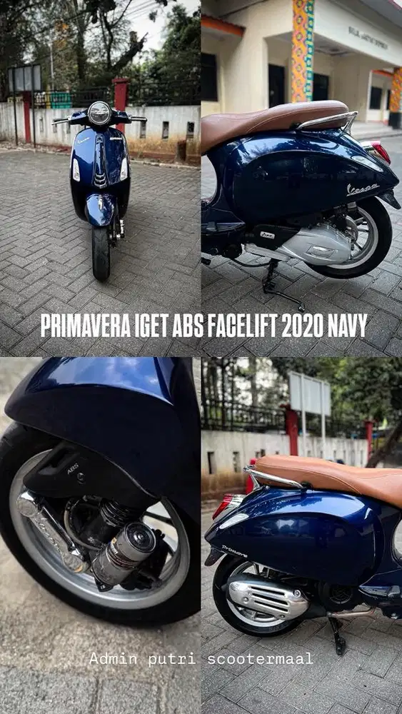 PIAGGIO VESPA PRIMAVERA IGET ABS FACELIFT 2020 NAVY