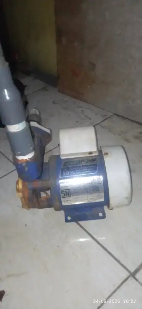 mesin pompa air merk maspion masih bagus daya hisap kuat.