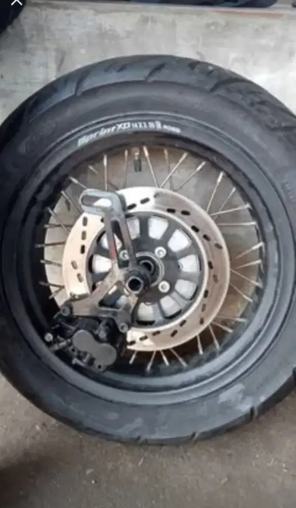 Velg R14 tapak lebar exs vixion monkey