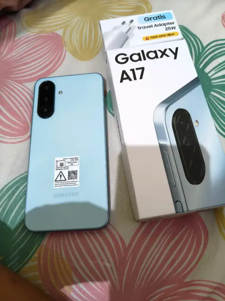 Samsung a17 4g 8/128 baru beberapa hari