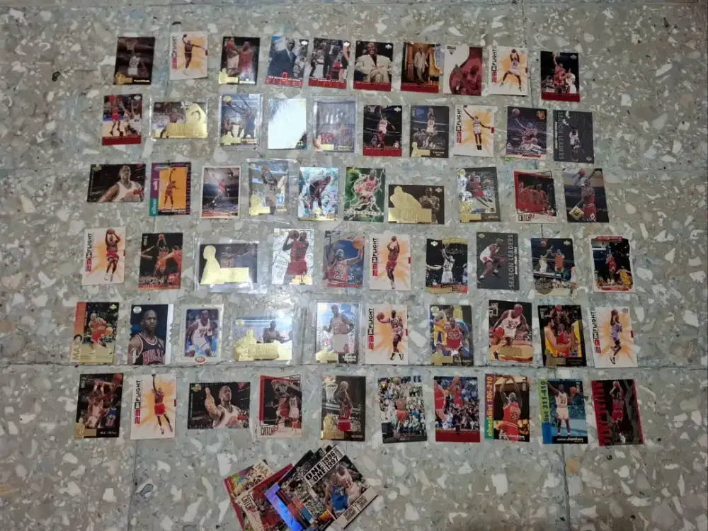 Kartu Basket NBA Michael Jordan