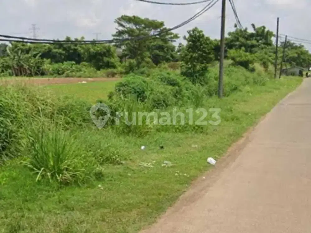 Jual Tanah Kosong 5 Hektar Zona Industri Kawasan Bonen Cikupa Tangerang Tanah Datar Siap Bangun 1 Sampai 2 Tol Balaraja Timur