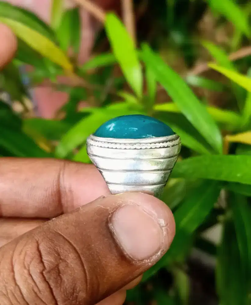 Bacan Doko lawas ring perak