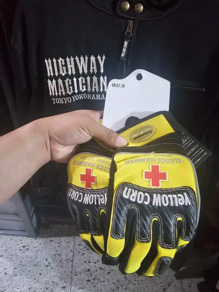 Glove Yellow Corn sarung tangan gloves