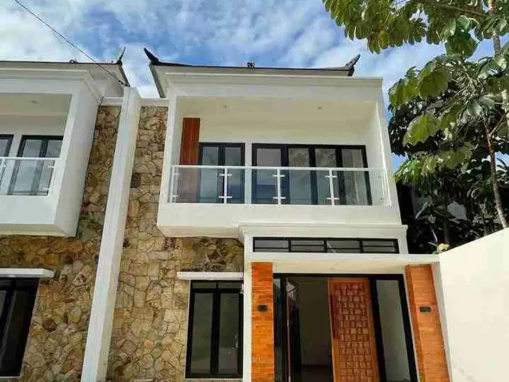 Rumah Siap Huni desain Bali Akses 15 menit ke Tol Cisalak