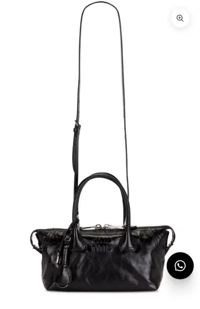 Miu Miu Vitello Shine Tote Bag