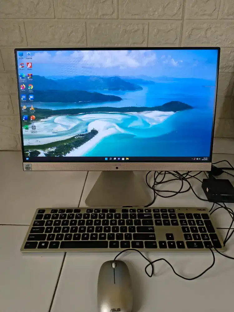 PC All In One Asus V222F, Intel core i3 gen 10, RAM 8gb