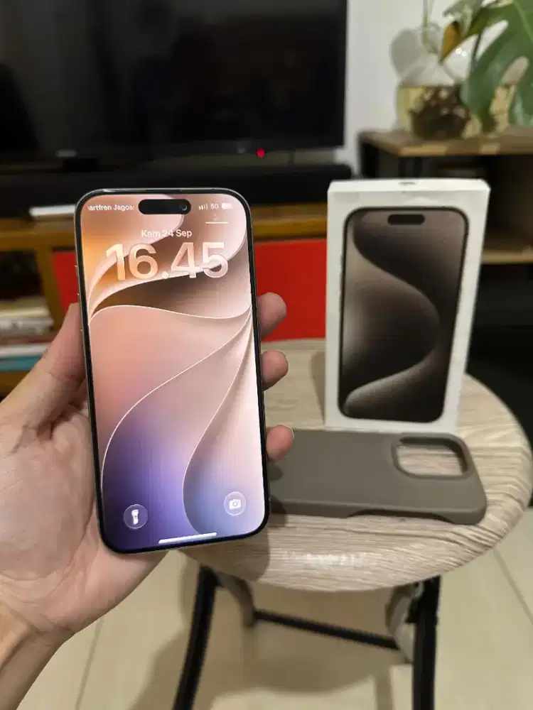 IPhone 15 Pro 128 Natural Titanium Beacukai