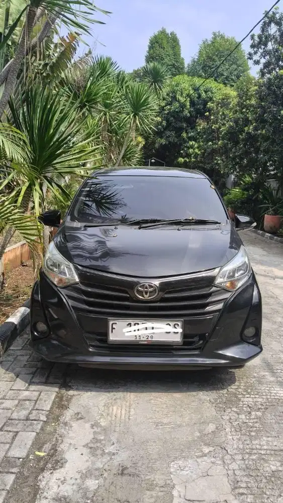 toyota calya MT thn 2019 feslif pjk hidup nopol F bogor sukabumi