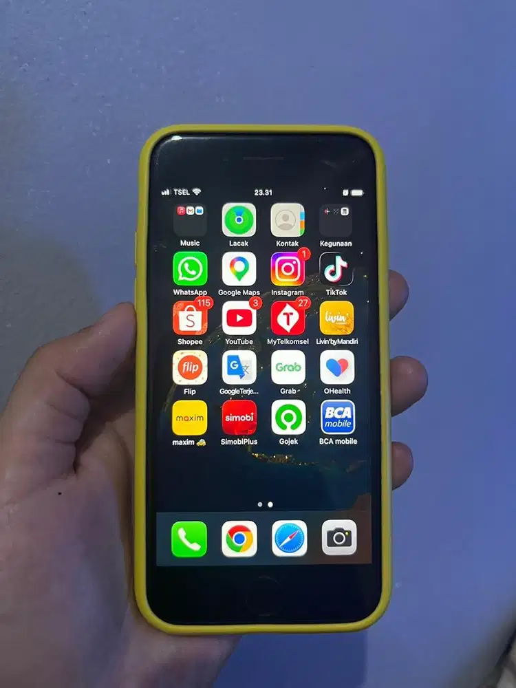 Iphone 8 bekas warna hitam
