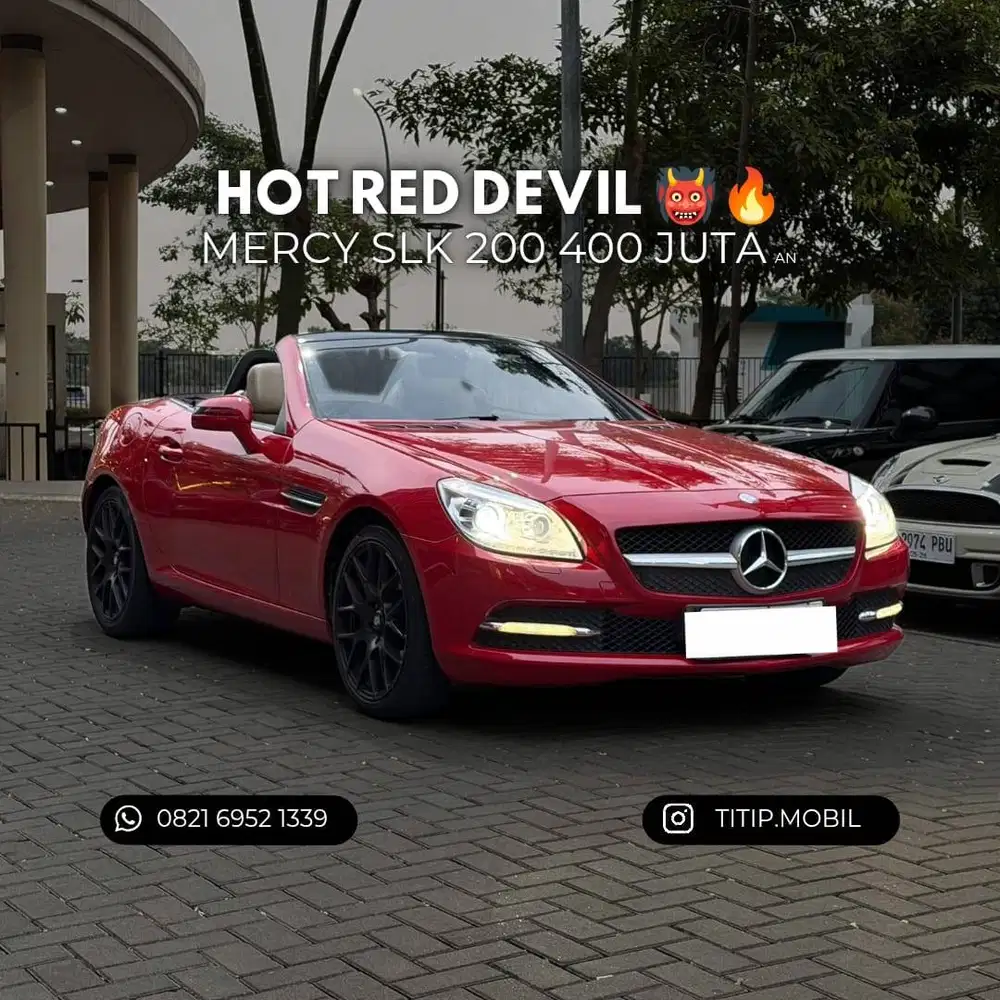 [CASH] MERCEDES-BENZ SLK 200 CONVERTIBLE HARD TOP 2012
