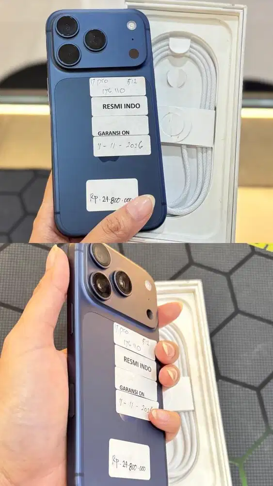 iPhone 17 PRO 512GB RESMI INDONESIA