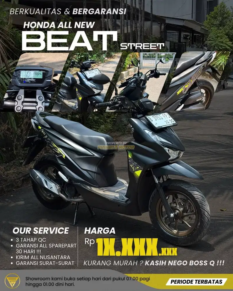 HONDA ALL NEW BEAT STREET 2025 !!!
