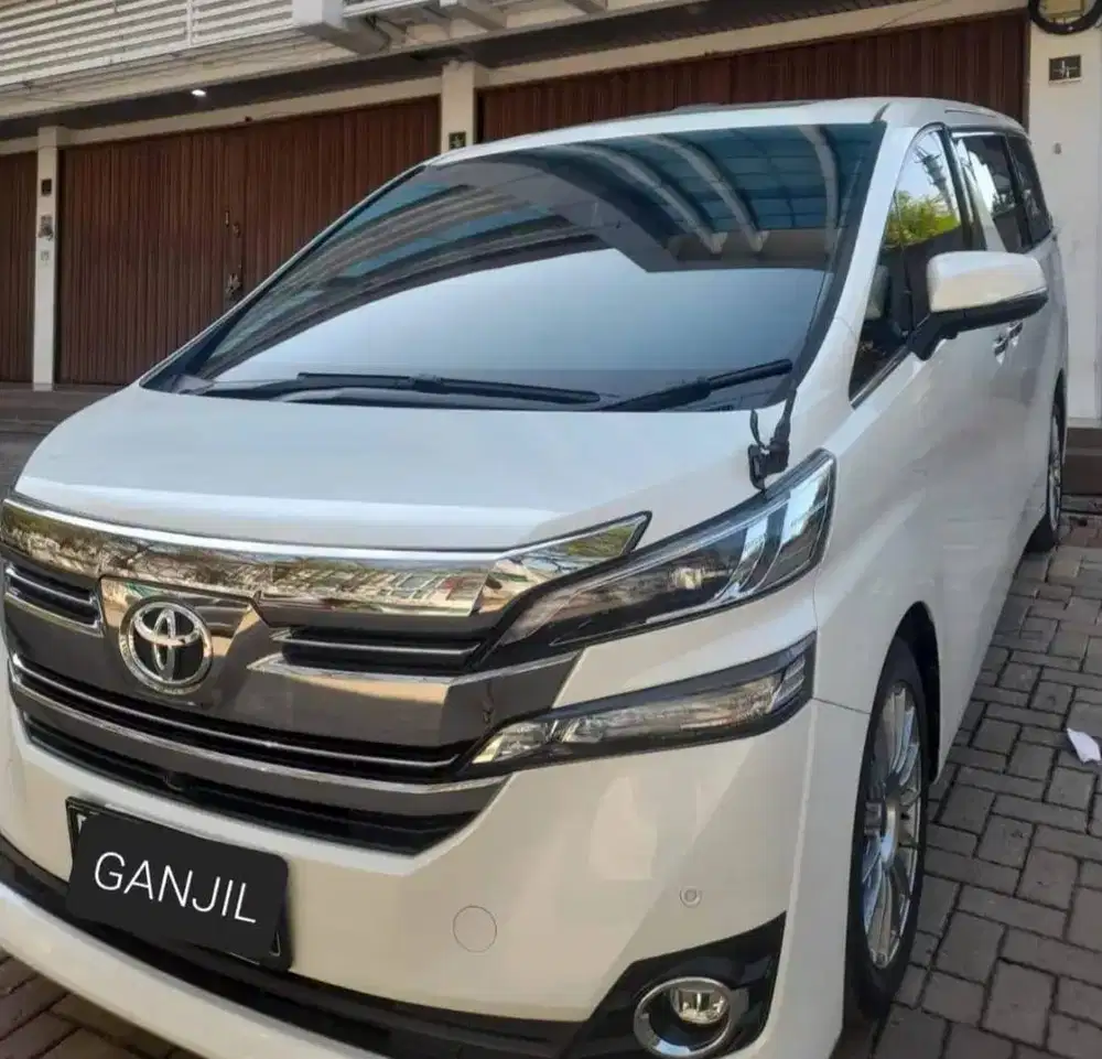 Toyota Vellfire 2016 Bensin