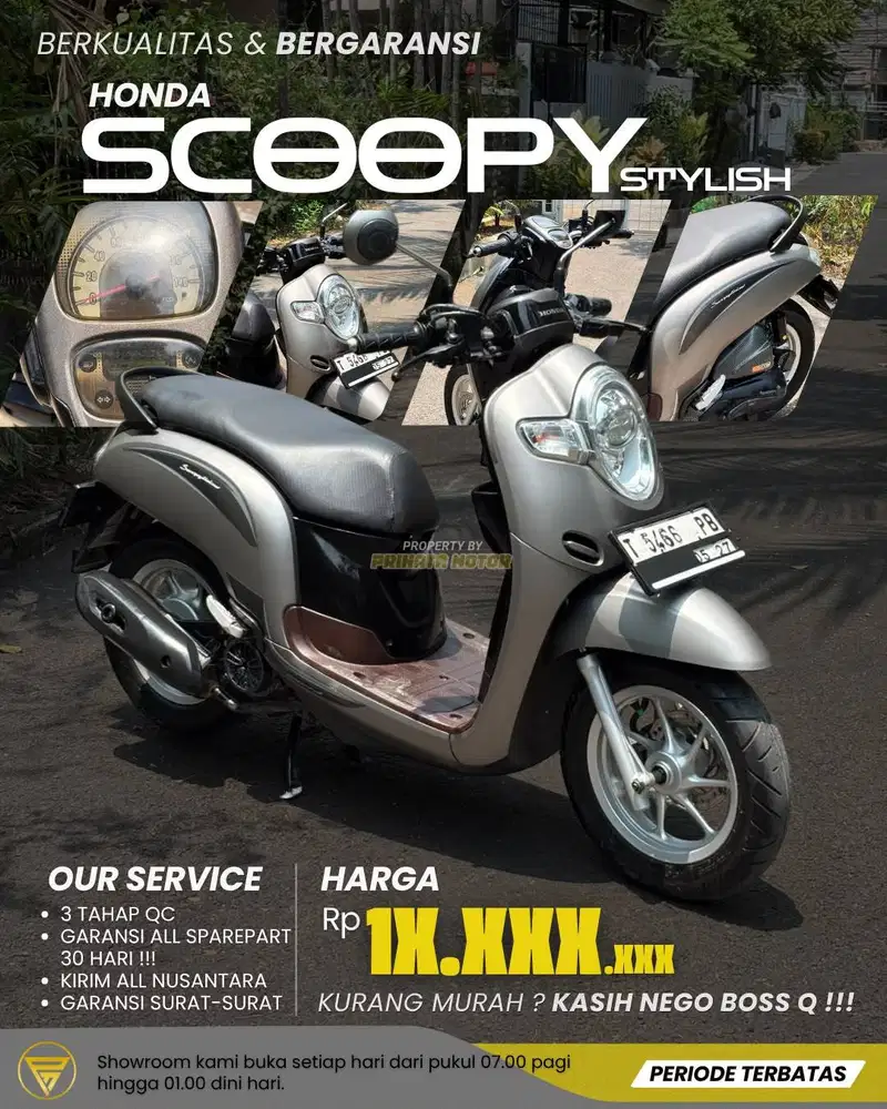 HONDA SCOOPY STYLISH 2017 !!!