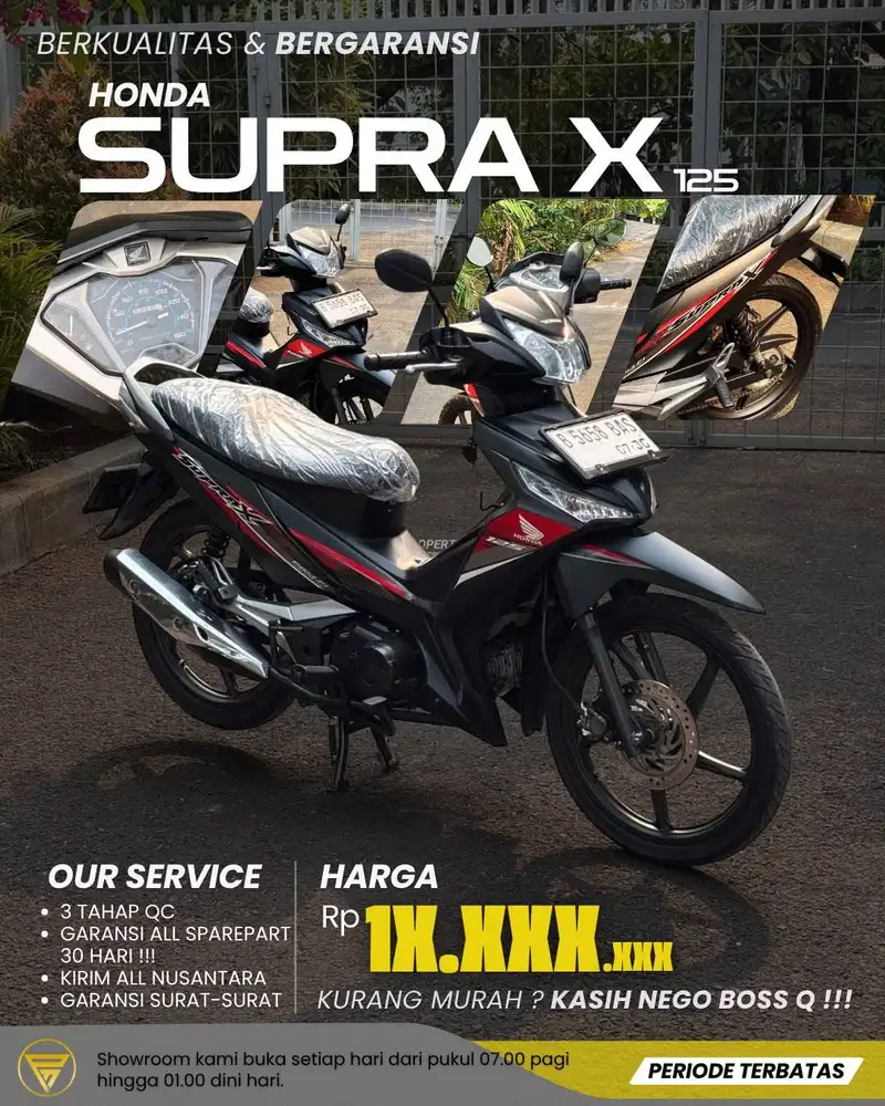 HONDA SUPRA X 125 2020 !!!