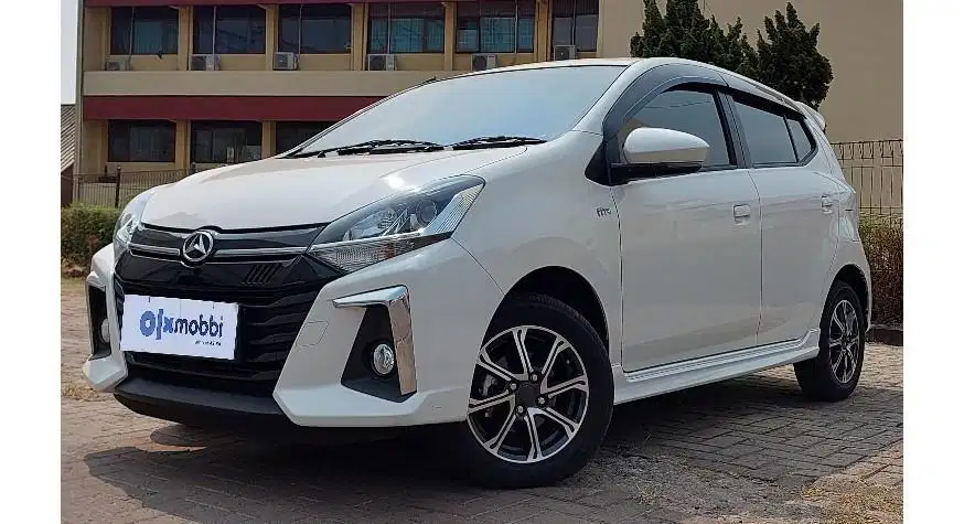 DP 7, JT Daihatsu Ayla 1.2 R Bensin-AT Putih 2022