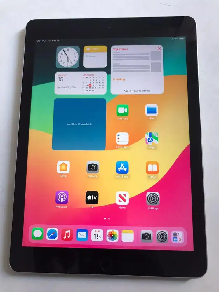iPad Gen 6th Wifi Normal Eks iBox (Real Pictures)