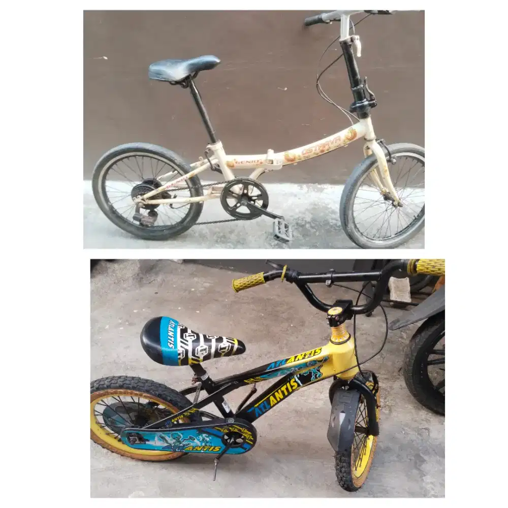 Jual 2 Sepeda Kondisi Layak Pakai