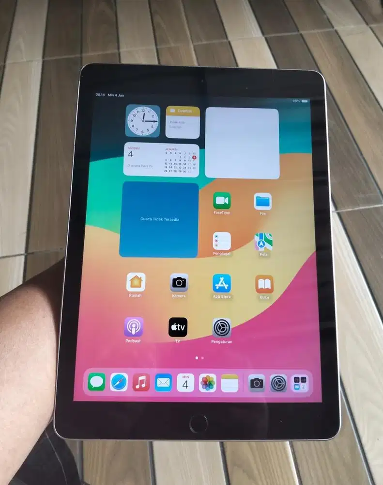 IPad Gen 6th 32GB Wifi Eks iBox Mulus Normal Real Pict