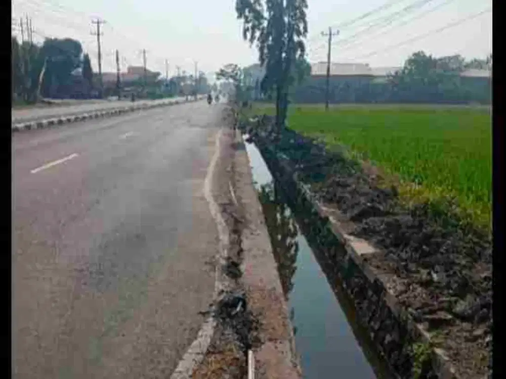 tanah pinggir jl nasional di masaran sragen
