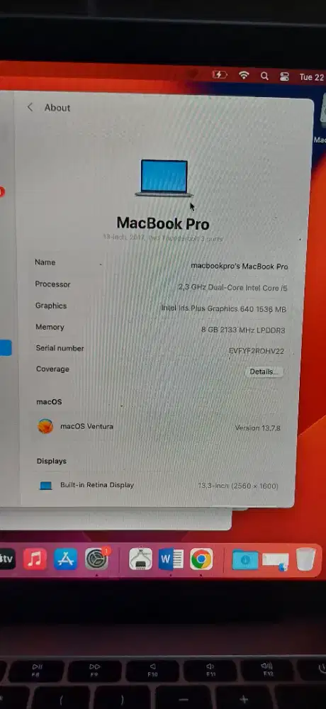 Macbook Pro 2017