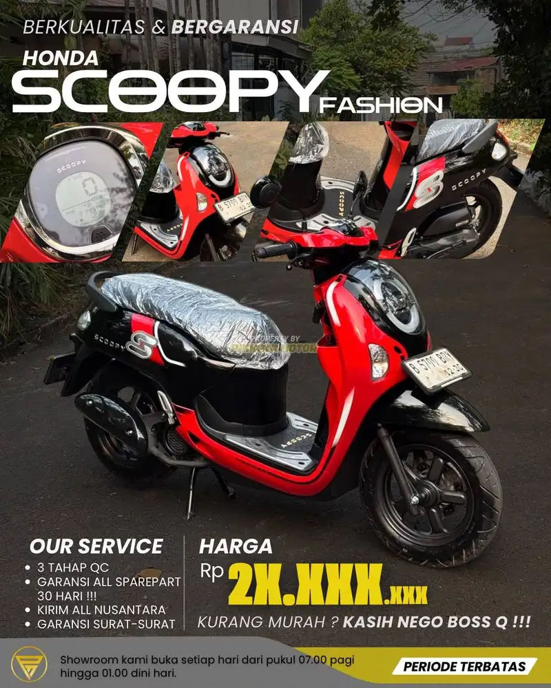 HONDA ALL NEW SCOOPY FASHION 2025 !!!