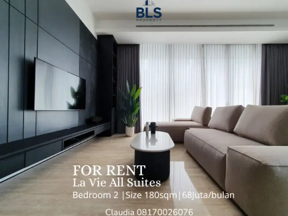FOR RENT Apartment La Vie All Suites 2BR