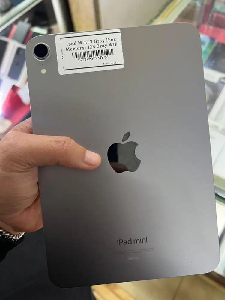 Ipad mini 7 128 ibox bh 100 wifi only Kondisi mulus lengkap no minus